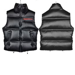 Vests Mens Women Designer Vest Men Waistcoat Male Winter Down Unisex Couple Woman Mans Jacket Sleeveless