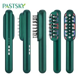 Hair Brushes RF Hair Growth Massage Comb EMS Stimulate Scalp Growth Massager Radio Frequency LED Light Therapy Hair Brush Anti Hair Loss Care 231012