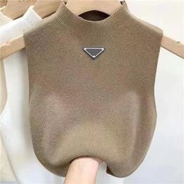 s-xl designer womens tank women vests knitted tanks designer tank casual sleeveless knitted coat fashion outdoor women's wear sss