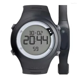 Wristwatches 50 Meter Waterproof Pulsometro Chest Strap Heart Rate Monitor Men Women Heartbeat Pulsometer Running Sports Watches Relojes