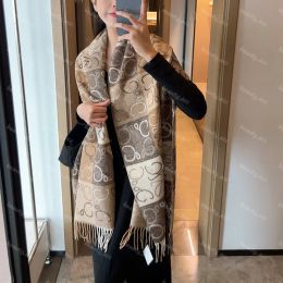 Luxury Jacquard Designer Scarf Pashmina For Women Warm Scarfs Classic Imitate Cashmere Wool Long Shawl Wrap Mens Scarves Beanie Long Wraps