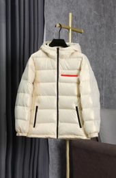 Giù di lusso cappotto inverno marchio di moda da neve femminile con cappuccio da cappotto caldo -A66