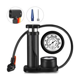 Bike Pumps Bicycle air pump bicycle portable accessories multifunctional foot inflation electric energysaving 231011