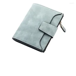 Wallets Fashion Women Small Zipper PU Leather Quality Female Purse Card Holder Wallet