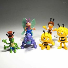 Mascot Costumes Animal Mayan Bee Model Car Ornament Anime Cartoon Doll Cute Children's Toy Gift Mini The For Kids/adult