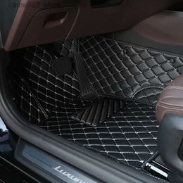 Floor Mats Carpets YOTONWAN Customised Leather Car Floor Mats Are 100% Applicable To all Mazda Models Cx-5 Cx-3 Mx5 626 Mazda 3 6 RX-7 RX-8 MX-5 Q231012