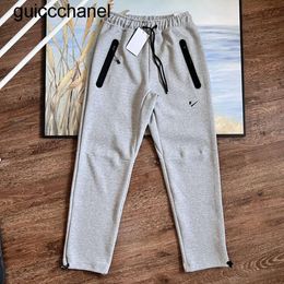 New 23ss Mens pants tech fleece Sweatpants Casual knit slacks Womens running street sweatpants Fashion brand casual street style pants