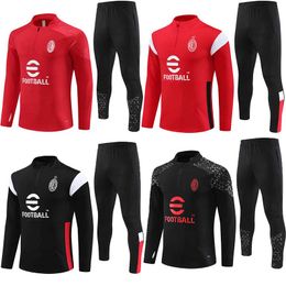 Survetement Napoli AcMiLaN chandal ReAlMaDrID mbappe tuta tracksuits training suit soccer sets jacket long pants 2223 2324 boy kids kit jogging child