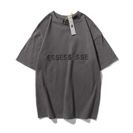 Designer Essentialsclothing Shirt Street Casual Brand Essentialsshirt Summer Mens Women Luxury Printed Letter Essentialsshorts T Shirt Loose Cotton Hoodie 672