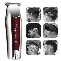 Rechargeable cordless hair trimmer for men grooming professional electric hair clipper beard hair cutting machine edge outline