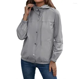 Women's Jackets Rain For Women Lightweight Waterproof With Hooded Outdoor Cycling Bike Windbreaker 57BD