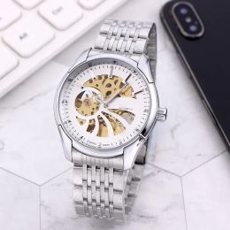 2023 New high quality luxury mens watches Three needle series automatic Mechanical watch designer wristwatches Top brand Stainless steel strap