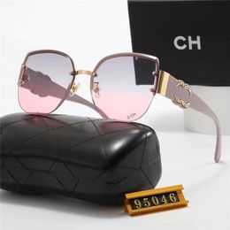 Fashion Classic Designer Sunglasses For Men Women Sunglasses Luxury Polarized Pilot Oversized Sun Glasses UV400 Eyewear PC Frame Polaroid Lens S95046