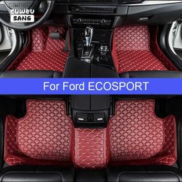 Floor Mats Carpets CUWEUSANG Car Floor Mats For Ford ECOSPORT 2012-2021 Years Foot Coche Accessories Carpets Q231012