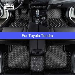 CUWEUSANG Custom Car Floor Mats For Toyota Tundra K5 K6 Foot Coche Accessories Auto Carpets Q231012