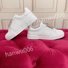 New Designer Men's and Women's Platform Sports Shoes Black White Leather Fashion Women's Sports Shoes Retro Casual Shoes fd2201001