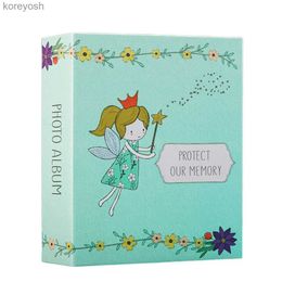 Albums Books 4x6 Inch Cartoon Photo Album 100 Pages 200 Pocket Memory Books for Cute Baby Photo Organiser Family Memory AlbumsL231012