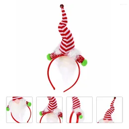 Bandanas Delicate Christmas Headband Miss Hair Ties Plush Figurine Cloth Lovely Head-wear