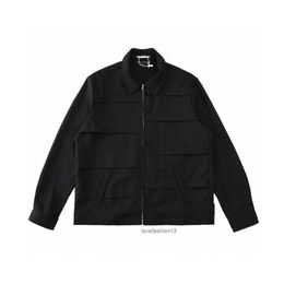 Men's Jackets Canned Cdg Spring/summer Pleated Jacket with Asymmetric Down Design Trendy Men's Jacket