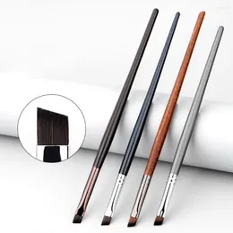 Makeup Brushes Tools Eyeliner Brush Flat Cosmetic Eyebrow Angled Liner Brow Contour