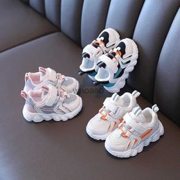Athletic Outdoor Children's shoes spring new children's sports shoes boy baby breathable net shoes Korean version girl YQ231012