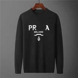 Sweaters Designer Men's Sweater Black & Grey Luxury Brand pullover Casual Classic Letters Various styles Designer Luxury Comfort Pilling 3X
