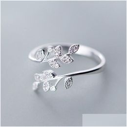 Sier Dolphin Adjustable Ring Exquisite Jewellery For Women Party Wedding Dhgarden Ottre