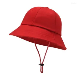Hats Fashionable Cute Visor Hat Pure Cotton Domed Large Eaves Breathable For Boys And Girls Comfortable Sun Protection