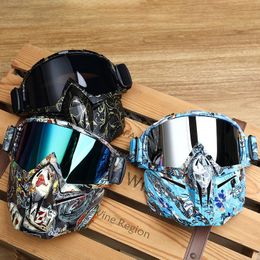 Outdoor Eyewear Windproof Glasses Motorcycle goggles riding dust proof sand cross country Helmet Mask 231012