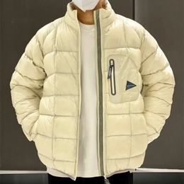 Men's Down Parkas And Wander Jackets 2023 Winter Japanese Urban Outdoor Functional Ultra Light High Collar Duck Warm Coat For Women 231011