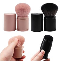Makeup Brushes HEALLOR Single Retractable Brush Portable Large Powder Foundation Multifunctional Blush Make Up Tools