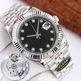 Datejust 3235 movement watch mechanical lady 36mm datejust gold 3135 oysterbracelet stainless steel sapphire water resistant 41mm wristwatch clean factory gift