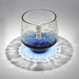 Wine Glasses Starry Sky Glass Ins Style Whiskey Sake High End Business Reception Drinking Tea Crystal Cup Suitable As A Gift