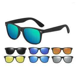 Sunglasses Matte Finish Surface PC Frame UV400 TAC Lens Polarized Fashion Shades Sun Glasses For Men Women Ladies