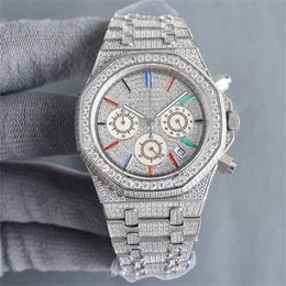 Designer Watches Timing Watch Luxury Of Diamonds Imported Quartz Handmade Movement Full 40mm With Diamond-studded Steel 904L Sapphire Lady