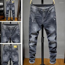 Men's Jeans Products Stretch Casual Pants Korean Style Slim Fashion Fall 2023