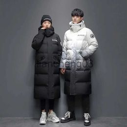 Men's Down Parkas -30Degree Winter Men Jacket High Quality Long Down Jacket Couples Fashion Hood Windproof 90%White Duck Coat Casual Thick Warm J231012