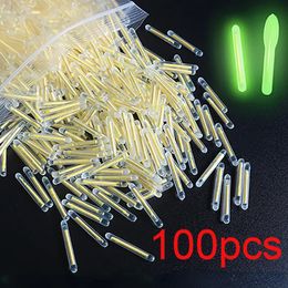 Fishing Accessories 50100 pieces fishing buoy light pole fluorescent rod LED outdoor camping atmosphere dark glow accessories 2245mm 231011
