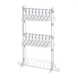 Jewellery Pouches Dangle Earring Hanging Acrylic Ear Studs Display Rack For Retail Show Exhibition Holder Stand