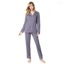 Women's Sleepwear Women Modal Nightgown Pijamas Batas De Dormir Mujer Tops With Pants Pyjama Bride Ropa Invierno Nightwear