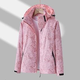 Other Sporting Goods Outdoor Camouflage Jacket Women Men Single Layer Windproof Waterproof Hooded Jacket Breathable Sport Running Mount Camping Suit 231011