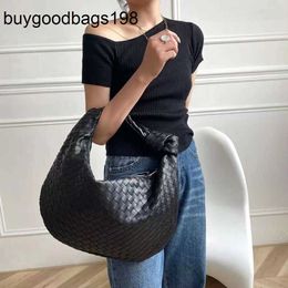 Bottegass Jodie Handbags 40cm Jodie Tote Bag Fashion Handwoven Bags Luxury Leather Printing Largecapacity Shoulder Ladies Pu Knotted Handle Casual Hand 221103