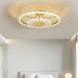 Ceiling Lights Acrylic Led Lighting Fixtures Crystal Iron Decoration For Home Decor Interior Lamp Pendant Room Bedroom Furniture