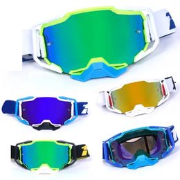 Outdoor Eyewear Riding Racing Helmet Goggles Cool Sports Glasses Windproof Motorcycle Cross Country Ski Mask 231012