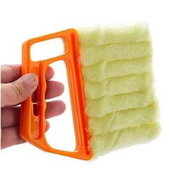 Cleaning Brushes Vent Blinds Cleaner Cloth Brush Air Conditioner Microfiber Duster Car Electric Fan Washable Tool Drop Delivery Home Dhihj