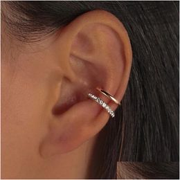 Fashion Exquisite Decor Ear Cuff Earring For Woman Summer New Arrival Christmas Jewelry Gift Dhgarden Othl9