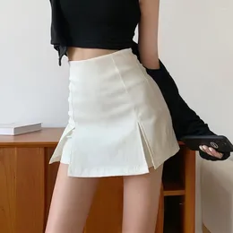 Women's Shorts 2023 Irregular Women Slim High Waist Sexy Girl Chic Basic Clubwear Spring Cute Korean Y2k Bottoms Solid Colour