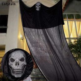 Other Event Party Supplies Lofytain White / Black / Orange Hanging Skull Ghost Halloween Decoration Haunted House Ghost Ornament T231012