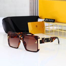 Fashion Classic Designer Sunglasses For Men Women Sunglasses Luxury Polarised Pilot Oversized Sun Glasses UV400 Eyewear PC Frame Polaroid Lens S9355