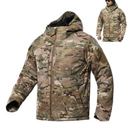 Men's Jackets M65 Military Tactical Jacket Men's Waterproof Windbreaker Tactical Military Uniform Hoodie Multi Pocket Winter Jacket for Men 231011